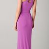Philosophy Di Alberta Ferretti V Neck Draped Gown in Purple - Lyst