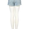Topshop Tall American Flag Hotpants in Blue (bleach stone) - Lyst