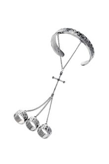 Topshop Cross Cuff Hand Chain - Lyst