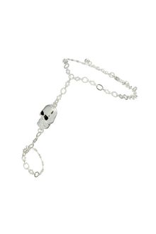 Topshop Skull Hand Chain - Lyst