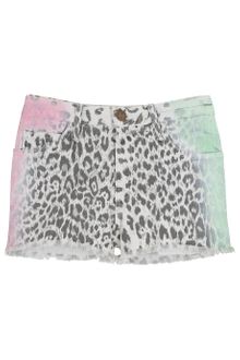 Current/Elliott Multi Airbrush Boyfriend Leopard Short - Lyst