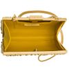 Elie Saab Structured Leather and Crystal Clutch in Gold - Lyst