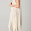 Elizabeth And James Adrienne Dress in Beige (ash) - Lyst
