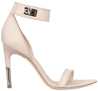 Givenchy 100mm Nappa Suede Sandals - Lyst
