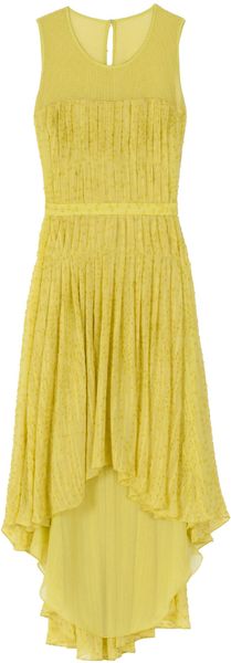  Pleated Sport Mesh Dress 