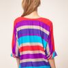 Marc By Marc Jacobs Merida Stripe Beach Cover Up in Multicolor (slategreymulti) - Lyst