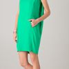 Raoul Sleeveless Draped Back Dress in Green - Lyst