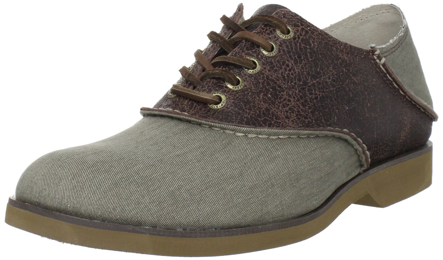 sperry top sider green sole