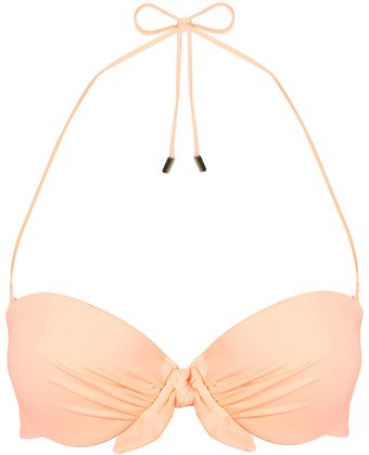 Topshop Push Up Bikini Top - Lyst