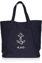 A.P.C. Printed Cottoncanvas Tote