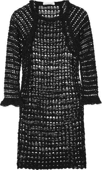 Etoile Isabel Marant Calice Crochetknit Cotton Dress - Lyst