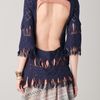Nightcap Clothing Tribal Fringe Tunic in Blue (midnight) - Lyst