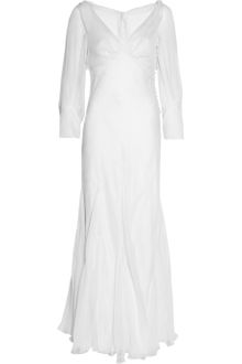 Philosophy di Alberta Ferretti Silkchiffon Gown - Lyst