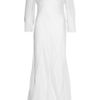 Philosophy Di Alberta Ferretti Silkchiffon Gown in White (ivory) - Lyst