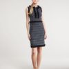 Tory Burch Evelyn Polkadot Dress in Blue (normandy blue) - Lyst