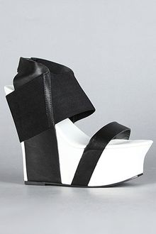 United Nude The Geisha Hi Shoe in Black and White - Lyst