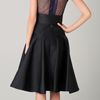 Viktor & Rolf Full Skirt Dress with Belt in Black - Lyst