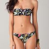 Zimmermann Avery Frill Bandeau Bikini in Black - Lyst