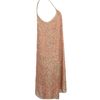 Allsaints Oil Vest Dress in Beige (nude coral) - Lyst