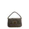 Fendi Mia Shoulder Bag Flap Zucca in Brown (marron) - Lyst