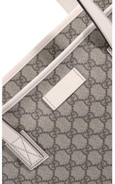 Gucci Medium Shopping Bag in Beige for Men (white) | Lyst