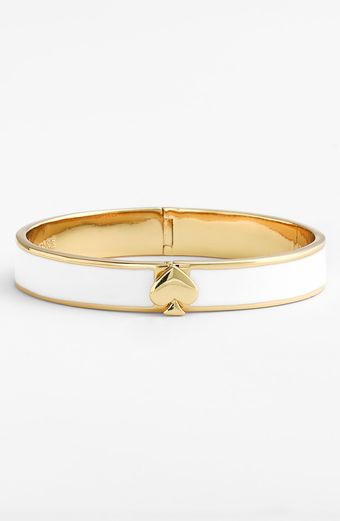  Spade Hinged Bangle 