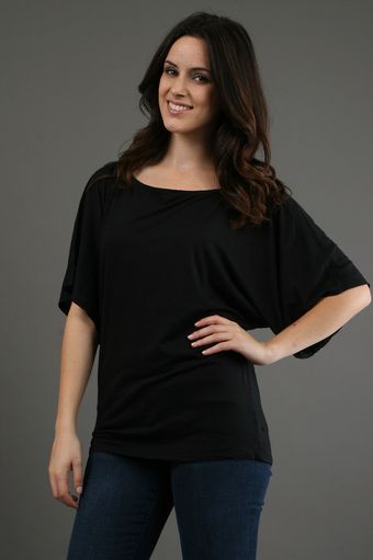 Michael Stars Relaxed Dolman in Black - Lyst