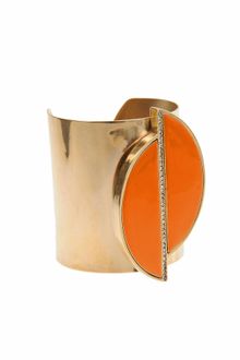 Paige Novick Enamel Stone Cuff - Lyst