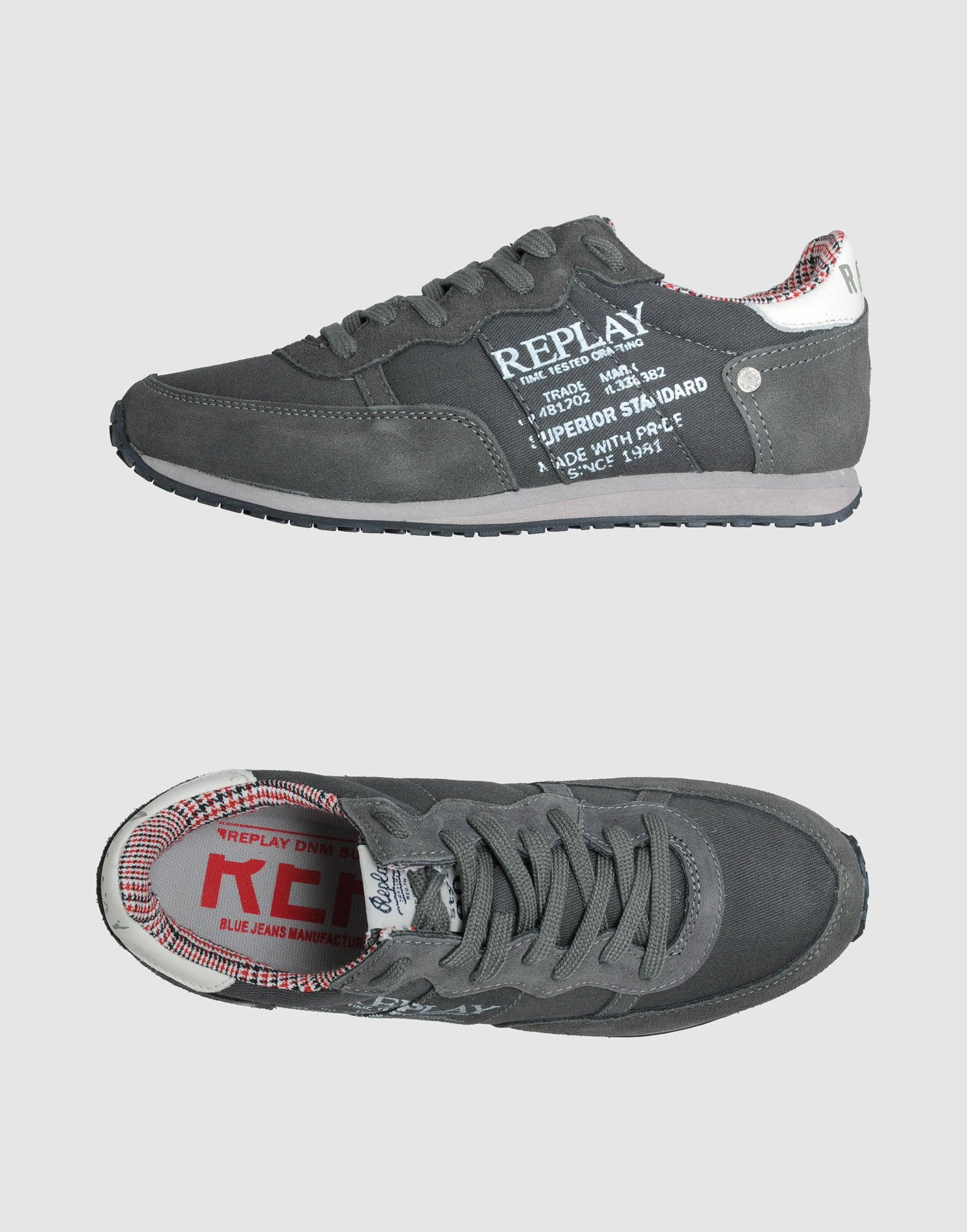 Replay Sneakers in Gray for Men (black) | Lyst