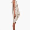 Rick Owens  Silk Tunica Dress in Gray (grey) - Lyst