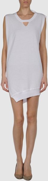 Stefanel Short Dress - Lyst