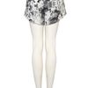 Topshop Poppy Print Frill Pocket Shorts in Gray (multi) - Lyst