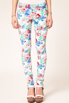 Asos Skinny Jeans In Floral Print 4 - Lyst
