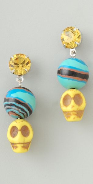 Dannijo Chavelli Earrings - Lyst