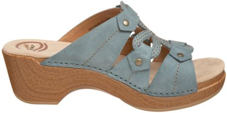 dansko lou turquoise