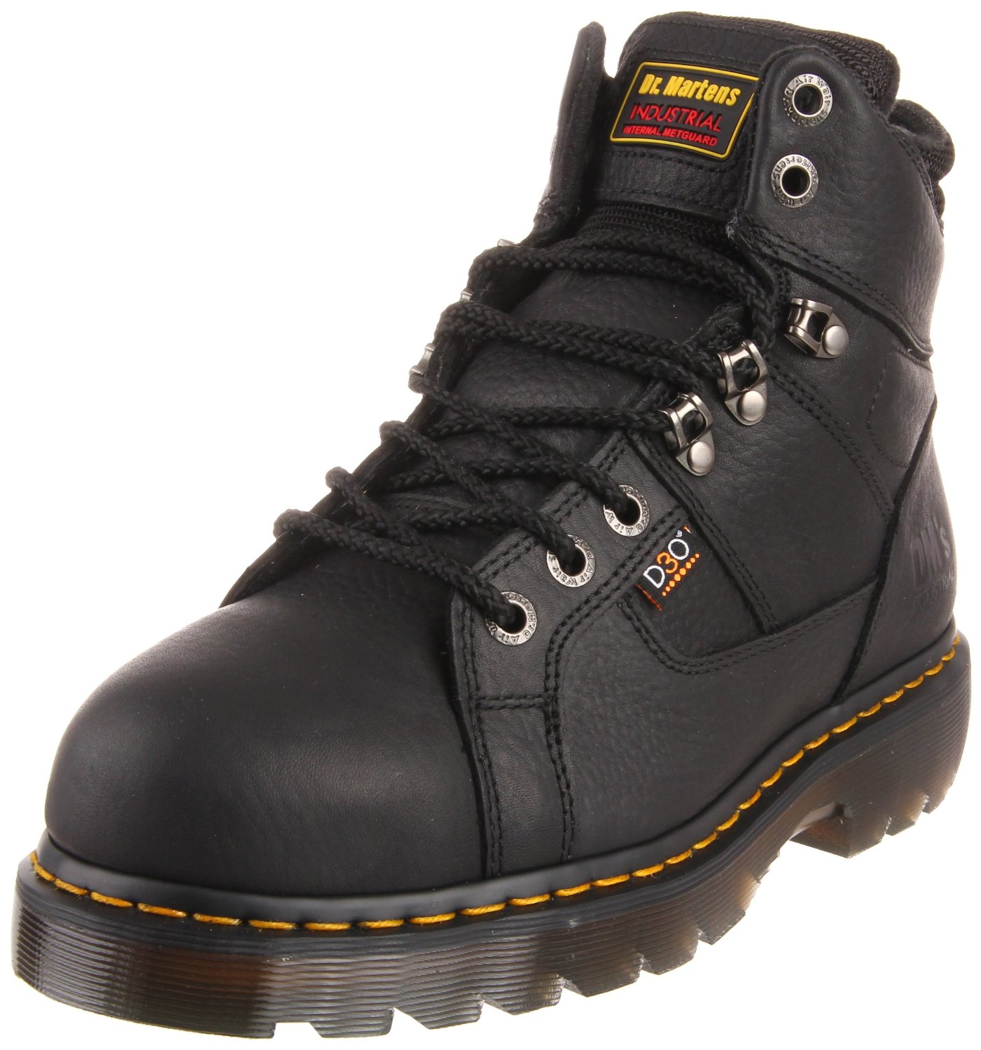 Dr. Martens Ironbridge Steel Im Boot in Black for Men (black industrial