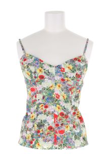 Erdem Stretch Cotton Waisted Top - Lyst