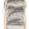 Isabel Marant Agora Fringed Silk and Linenblend Poncho in Gray - Lyst