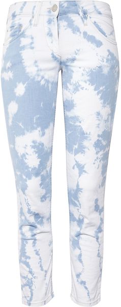 Isabel Marant Ipa Tiedye Lowrise Skinny Jeans in Blue (sky) - Lyst