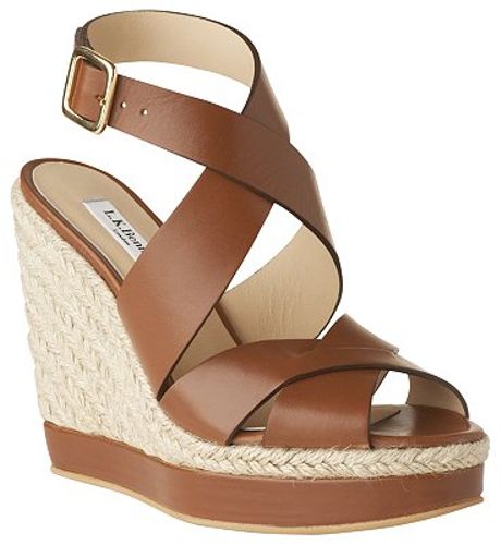 lk bennett patent wedges