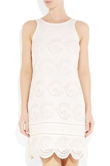 Marc By Marc Jacobs Palmetto Broderie Anglaise Cotton Mini Dress - Lyst