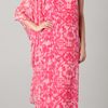 Notte By Marchesa One Shoulder Chiffon Gown in Pink (coral) - Lyst