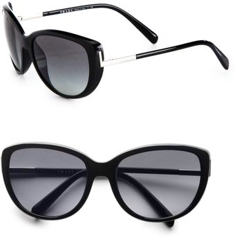 Prada Cateye Sunglasses - Lyst