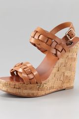 Tory Burch Calyca Cork Wedge Sandal