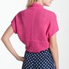 Vince Camuto Open Stitch Shrug in Pink (bianca pink) - Lyst