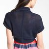 Vince Camuto Open Stitch Shrug in Blue (blue night) - Lyst