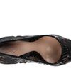 Alexander Mcqueen Laser Cut Patent Leather Pump in Black (b) - Lyst