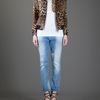 Dolce & Gabbana Leopard Print Bomber Jacket in Animal (leopard) - Lyst