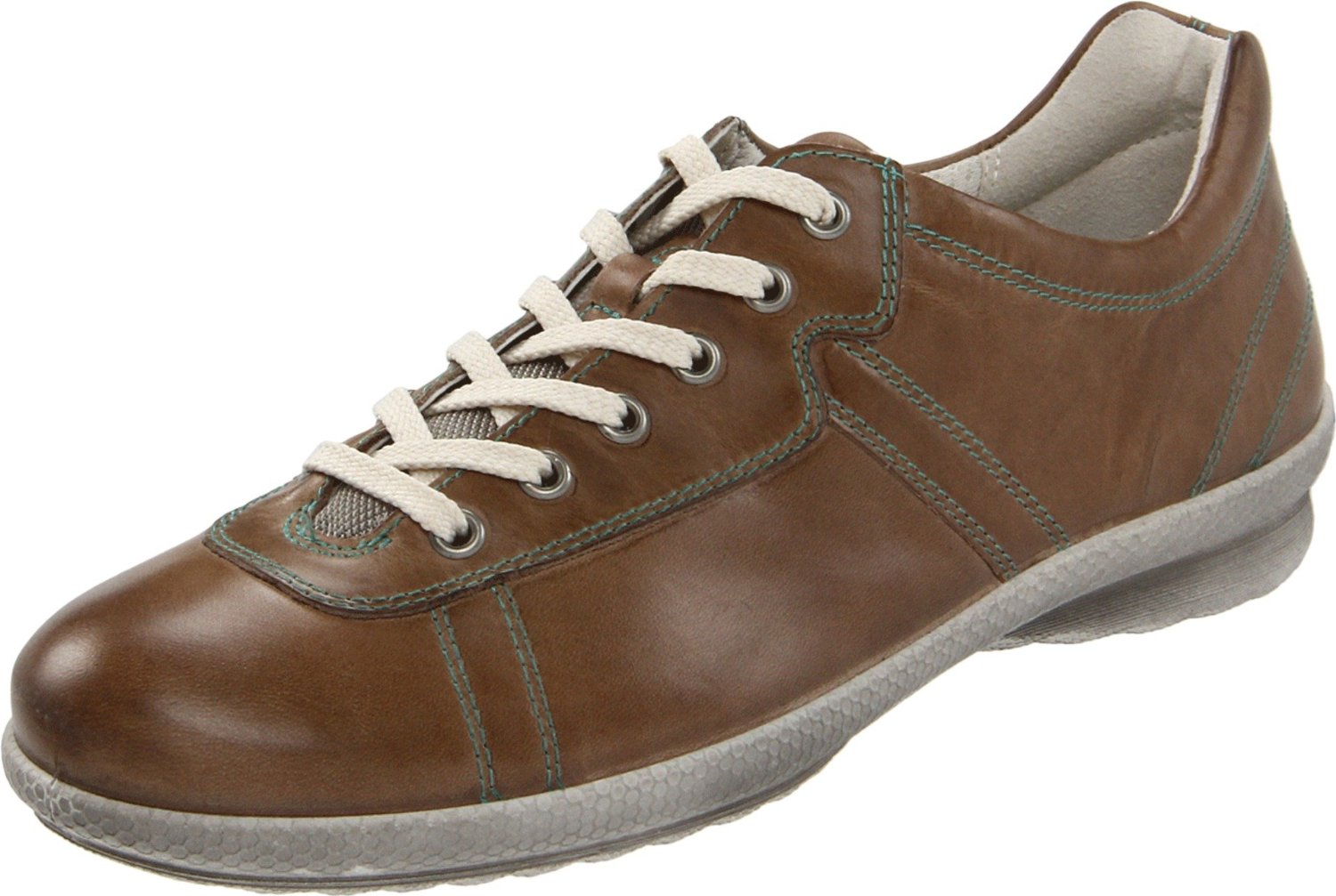 Ecco Ecco Womens Hill Light Oxford in Brown (oyster/moon