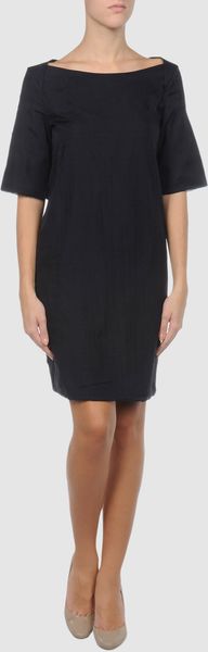 Jil Sander Short Dresses - Lyst